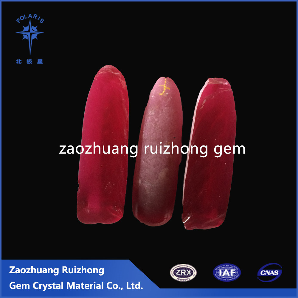 Synthetic No 3 Ruby Rough