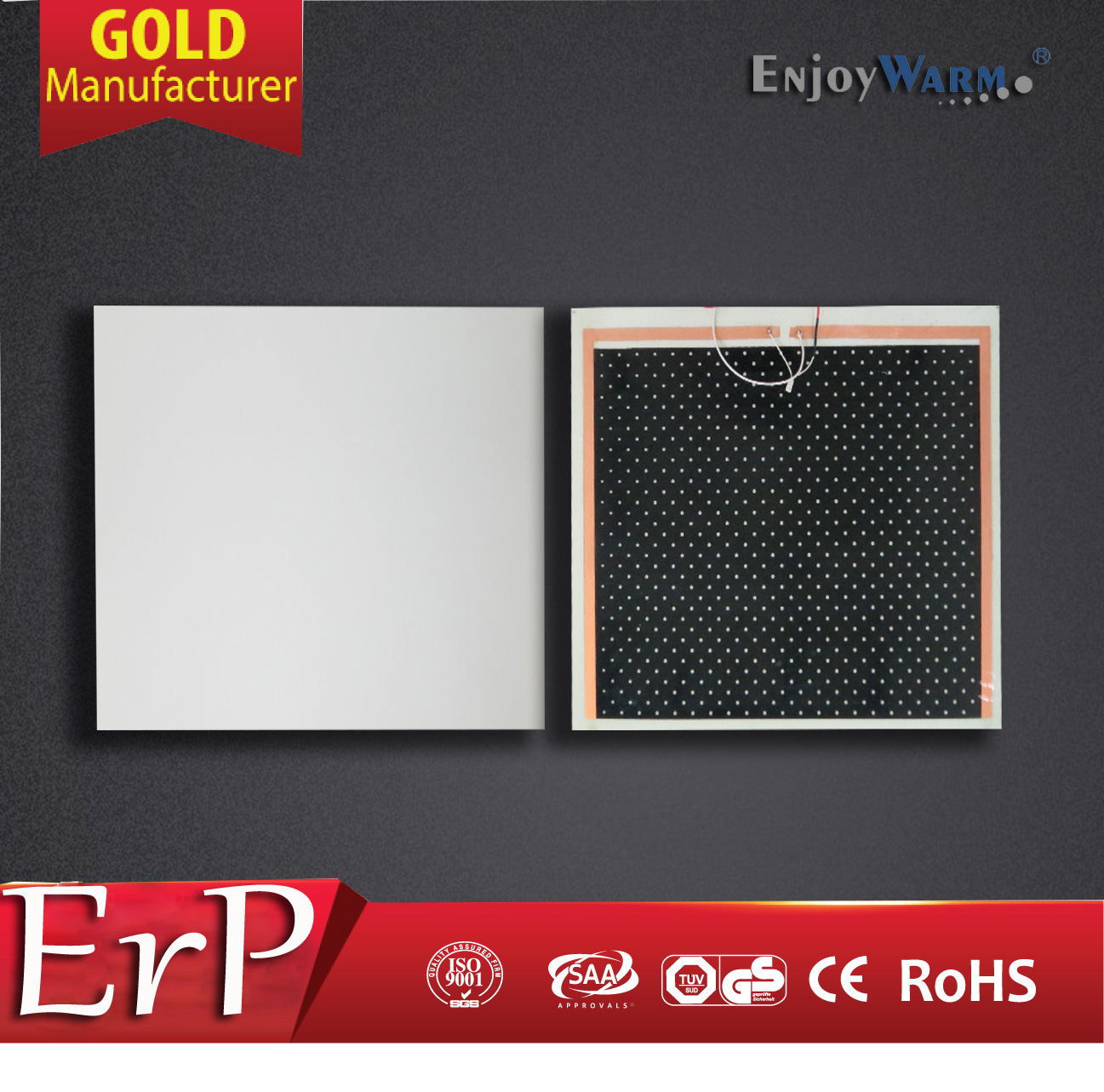 ERP Lot20 New Ce RoHS Infrared Panel Manufacturer Element Heater