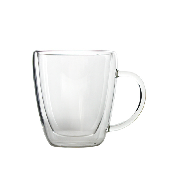 Clear Water Double Wall Glass Tea Cup by BV (12*8.8*10.2)