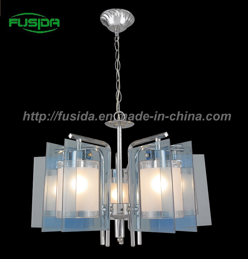 Clip Glass Chandelier Pendant Lighting (D-9110/5)