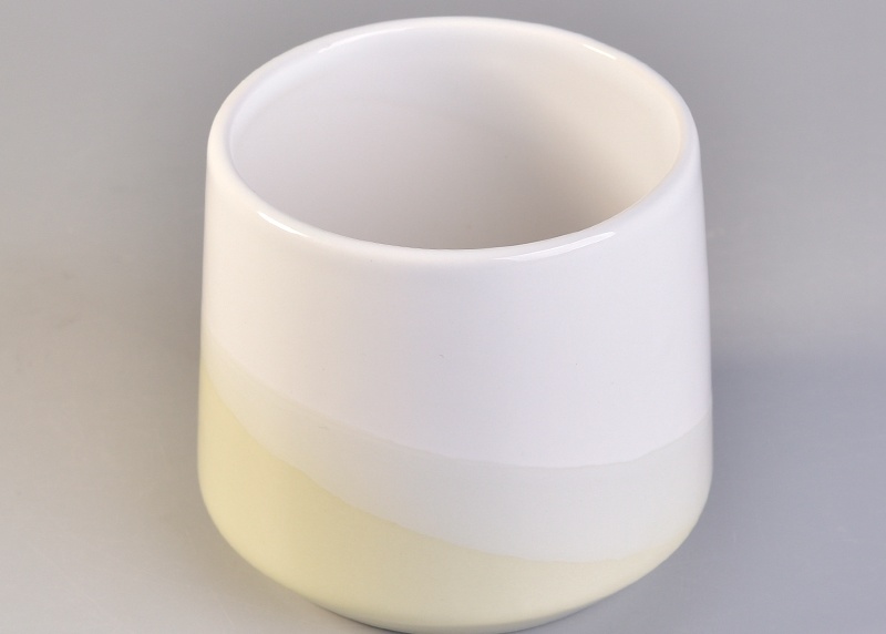 2018 Beautiful Ceramic Candle Container