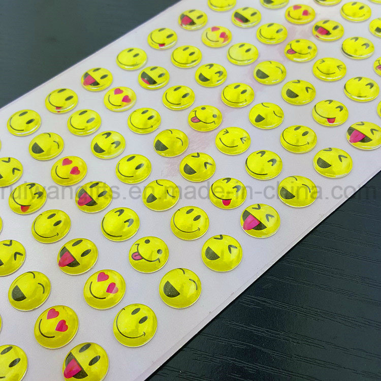 Wholesale Emoji Rhinestone Diamond Crystal Sticker for Kids