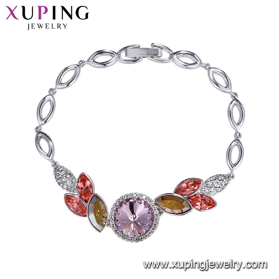 Xuping Wholesale Crystals From Swarovski Latest Ladies Fashion Bracelets