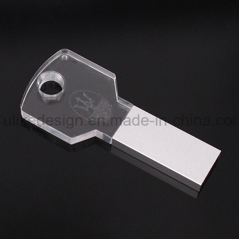 Key Shape Crystal USB Flash Drive (UL-C012)