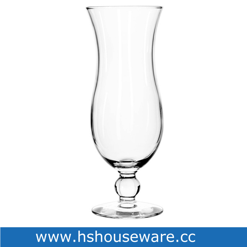 14.5oz Clear Hurricane Glass Cup for Tequlia Sunrise