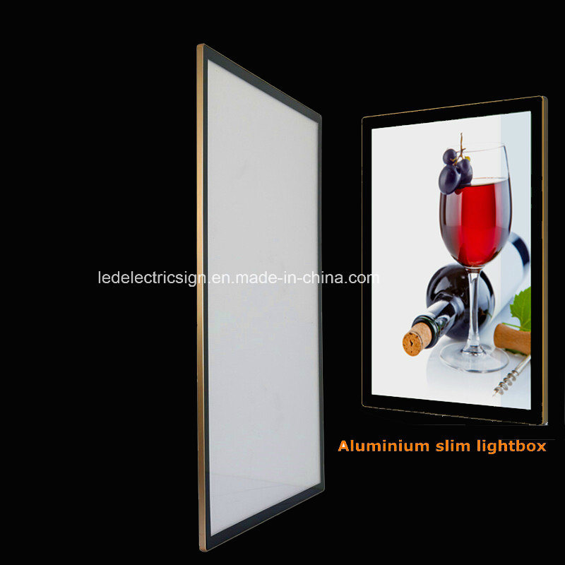 New SL1830 LED Light Box A3 Advertising Aluminum Snap Frame Backlit Indoor Signs