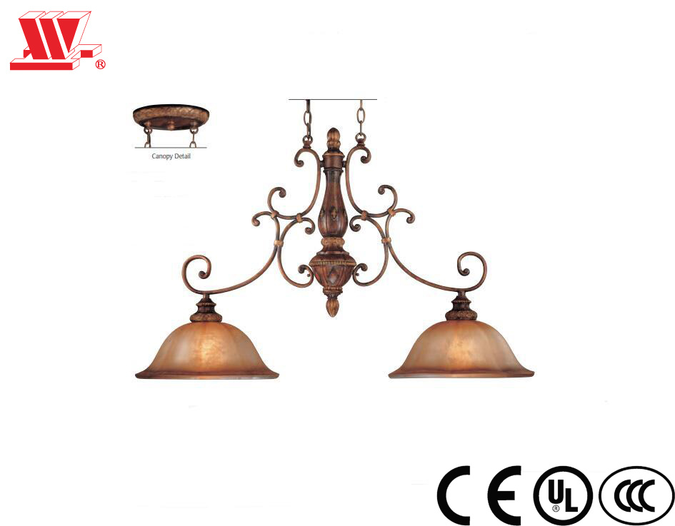 Metal Pendant Light with Glass Lampshade 1352-177