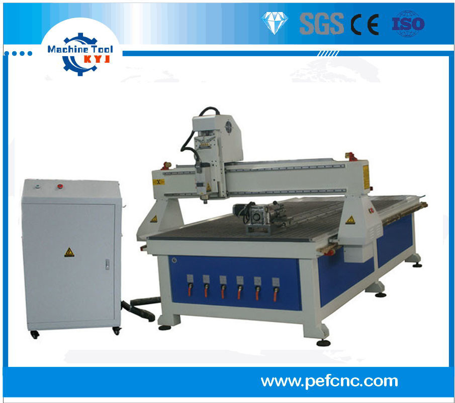 1325 Wood CNC Router Machine with 200mm Rotary Device