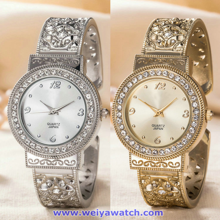 Custom Logo Women Quartz Watch Fashion Wrist Watches for Ladies (WY-17007D)