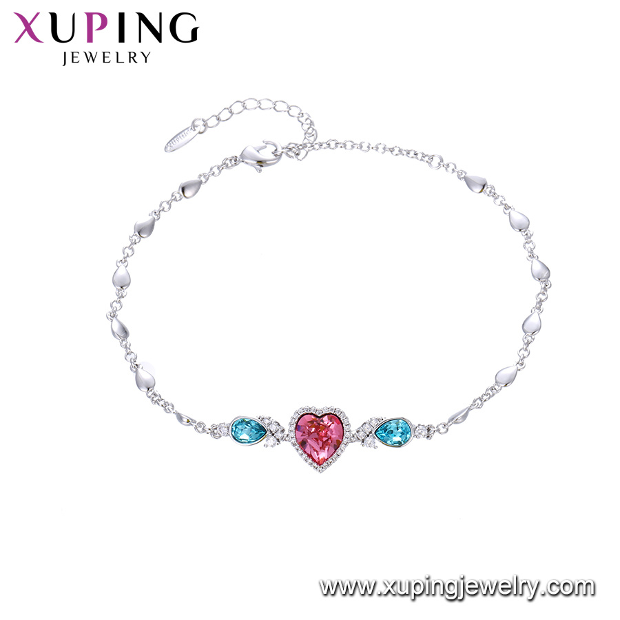 Xuping Fashion Jewellery Bracelet Luxury Crystals From Swarovski Simple New Models Crystal Bracelets