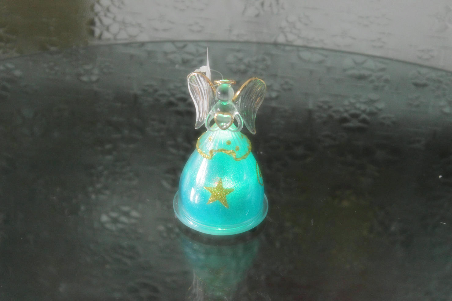 Glass LED Angel for Home Decoration (KL81003-81)