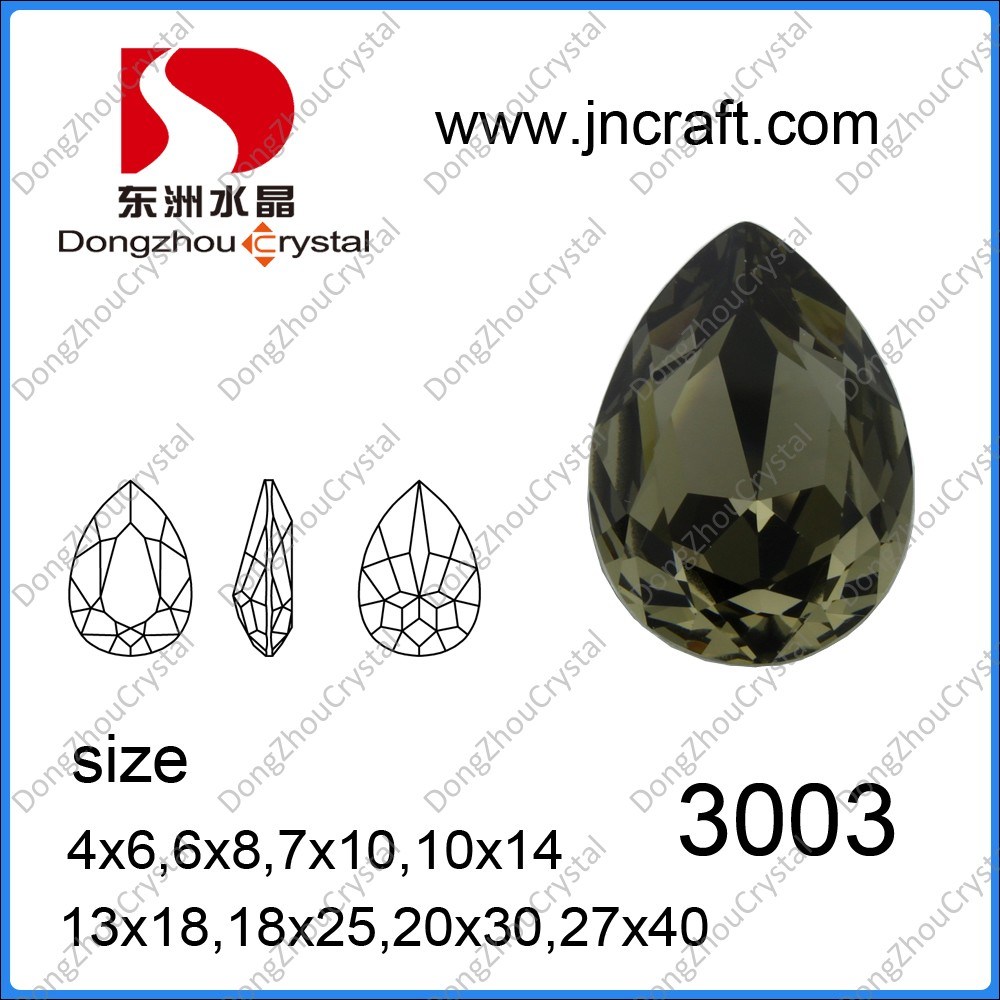 Wholesale Fashion Drop Crystal Fancy Stones for Jewelry Accessorise