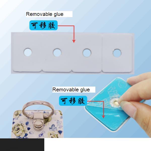 Removable Adhesive, Mobile Phone Ring Bracket Sticker