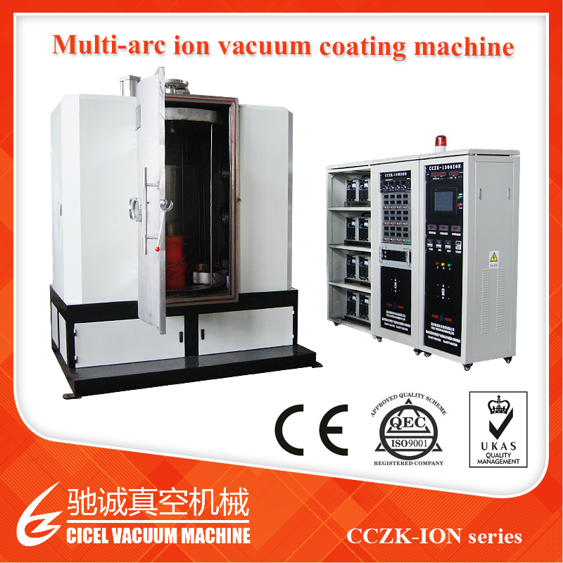 High Quality Vacuum PVD Coating Machinery for Gold Jewellery, Color Jewellery