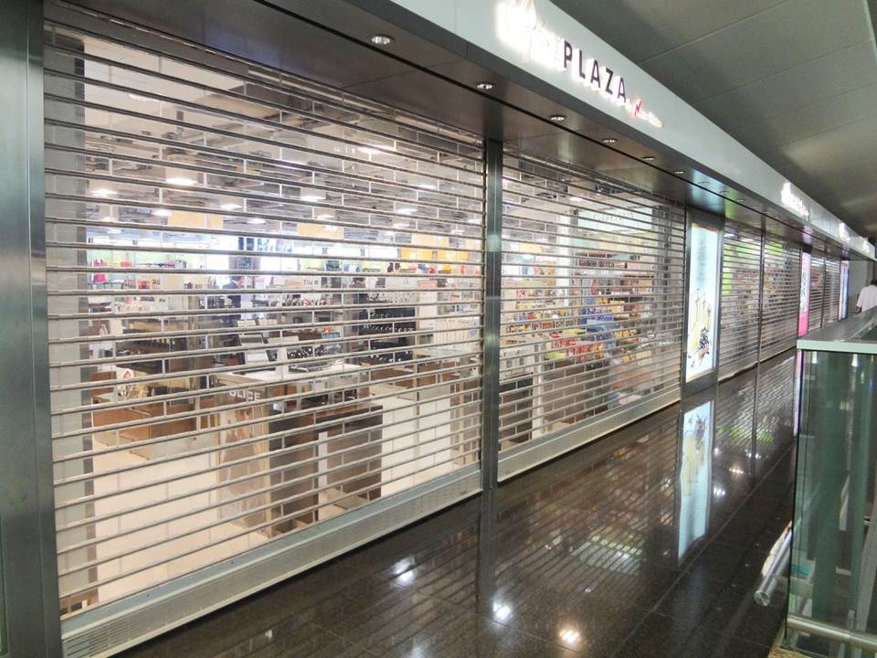Unbreakable Security Polycarbonate Crystal Rolling Shutter