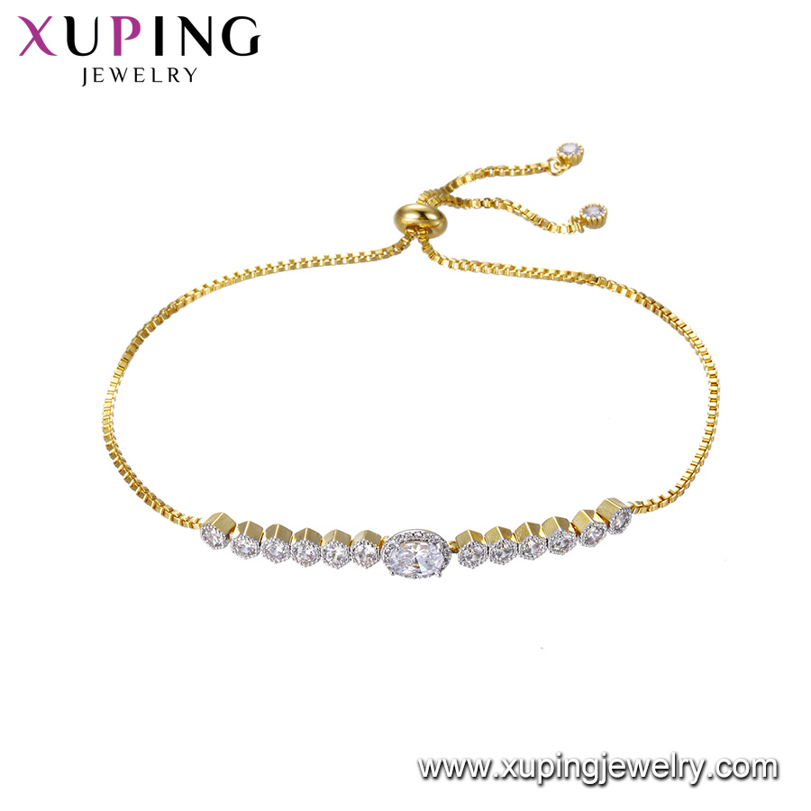 75295 Fashion Elegant 14K Gold-Plated Women Imitation Jewelry Bracelet with Pearls
