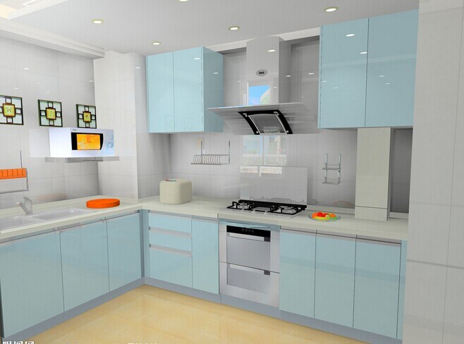 15 Years' Experience Manufacturer for Modular Kitchen Cabinets Project (PVC, Lacquer, Laminate, UV, Wood veneer)
