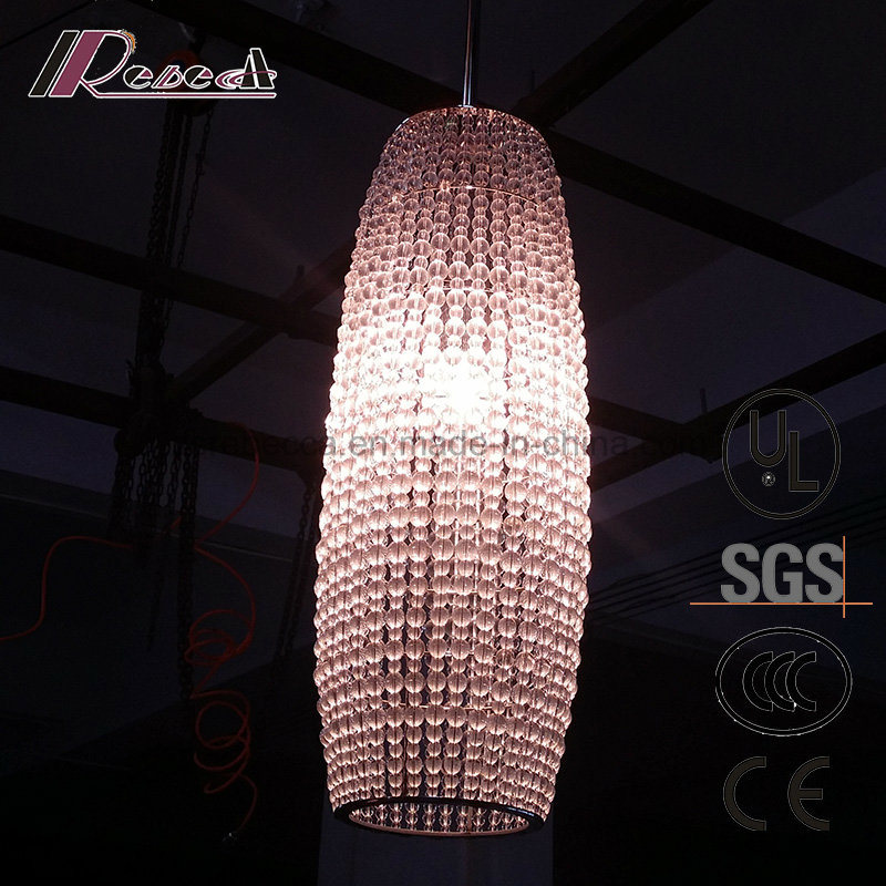 Modern Customized Irregular Shape Crystal Pendant Lamp