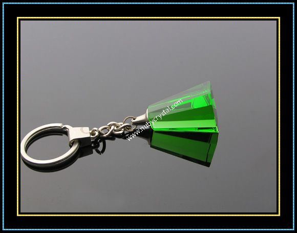 Green Crystal Key Rings (kc06)