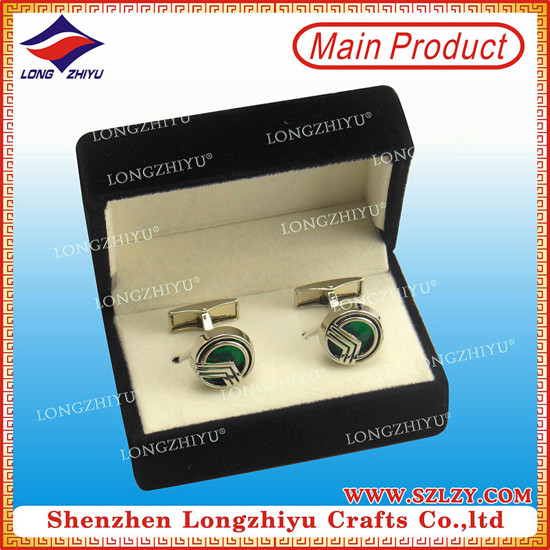 Quality Metal Manufacture Professional Brass Cufflinks with Cheap