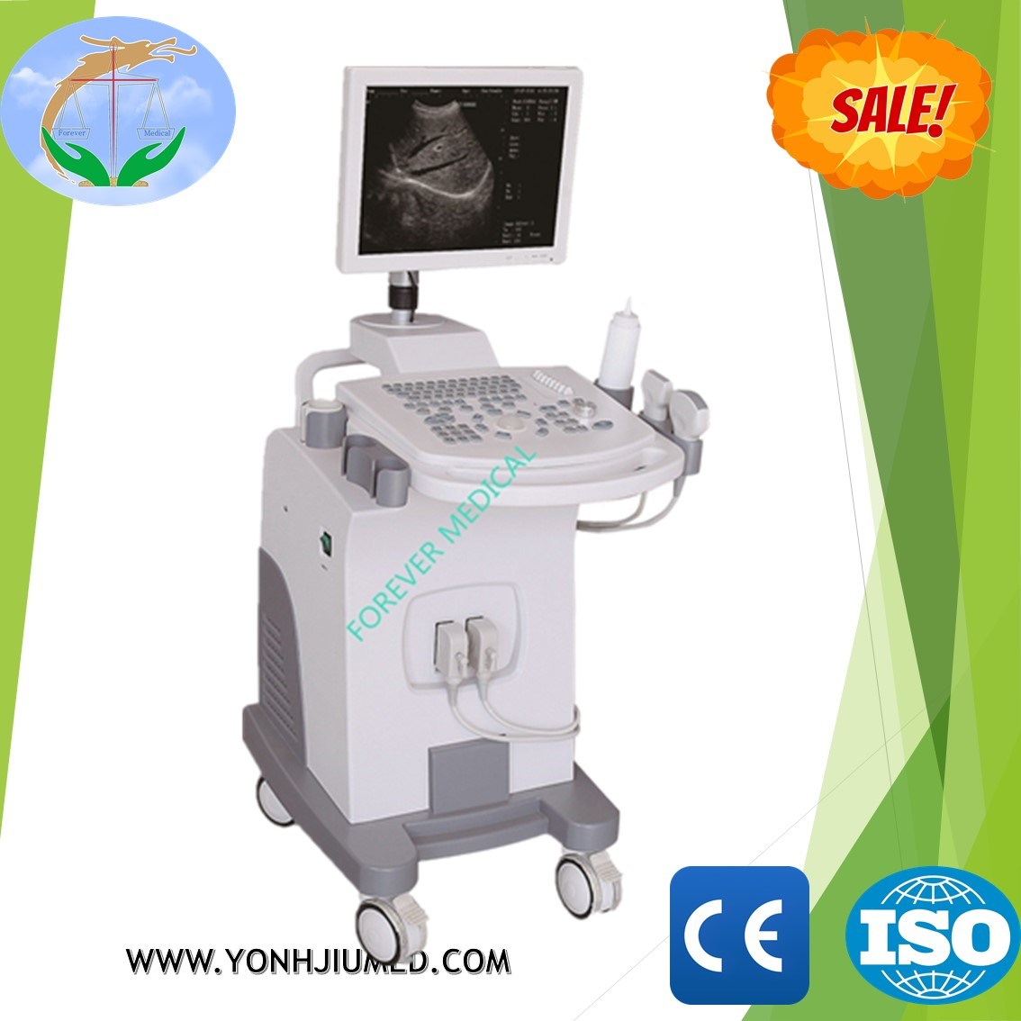 YJ-U370t Medical Instrument for Ob & Gy Ultrasound Scanner Medical Machine