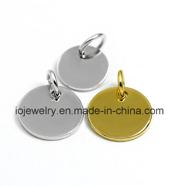 Custom Fashion Jewelry 316 Stainless Steel Logo Charm