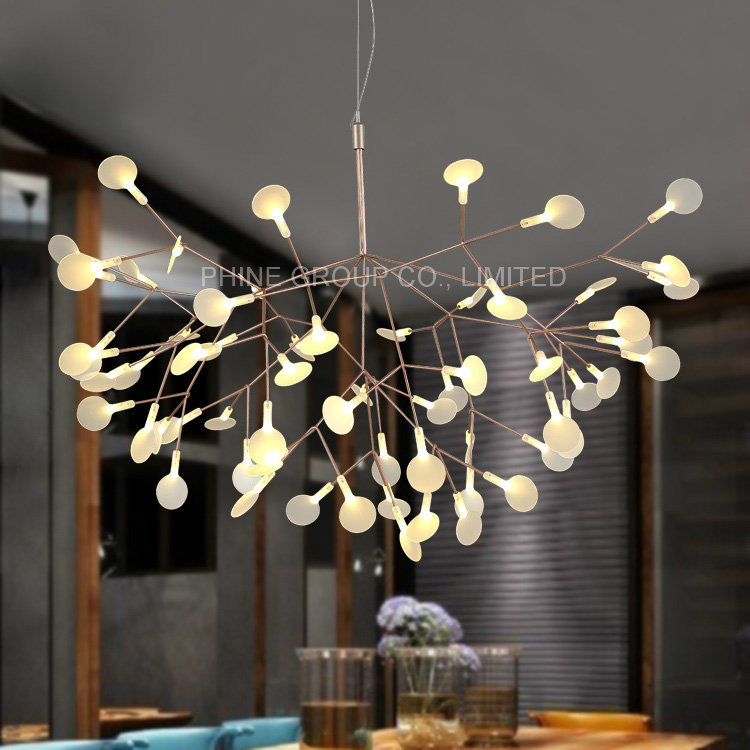 LED Acrylic Sheet Beautiful Indoor Fixture Pendant Lamp for Dining