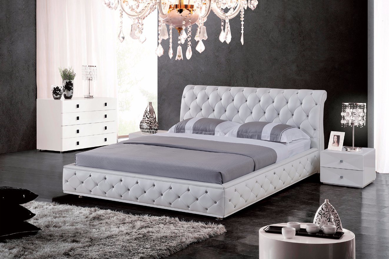 Chesterfield Style Crystal Bedroom Set