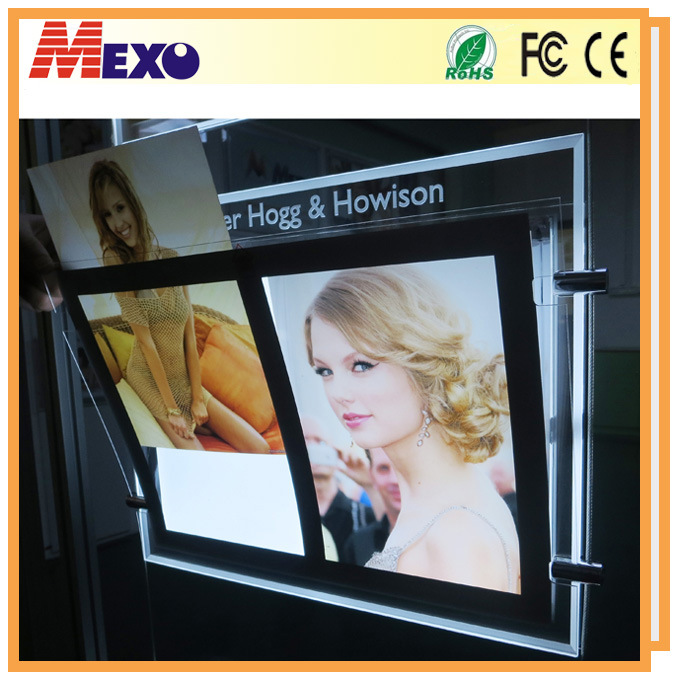 Double Side Hanging LED Advertisement Light Box with Magnetic (CDH03-A4P-08)