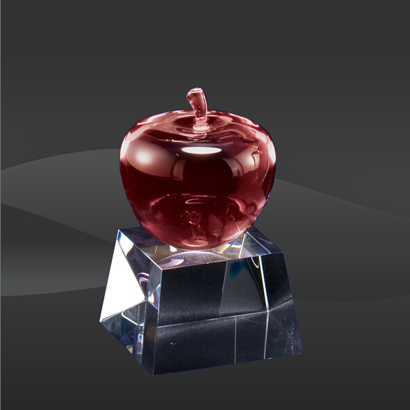 Little Red Crystal Apple (D-CRY189)