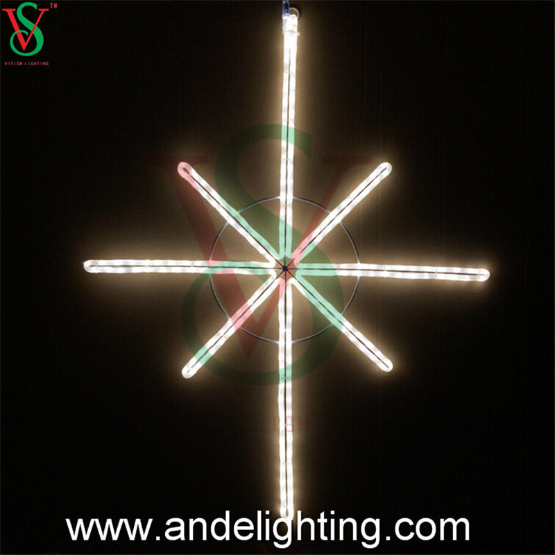 Zhongshan LED Snowflake Motif Lights /Christmas Snowflake Lights