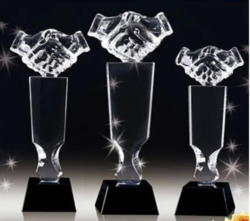 Custom Theme and Souvenir Use Crystal Trophy Award