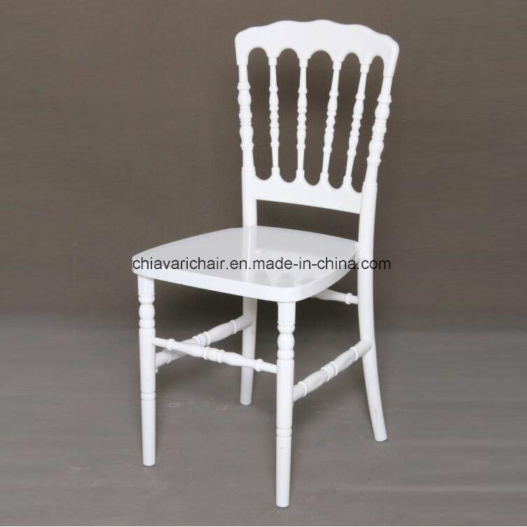 Wholesale Banquet Party Events White Polycarbonate Resin Napoleon Chairs Wedding