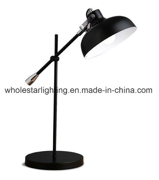 Traditional Metal Desk Lamp (WHT-0568)