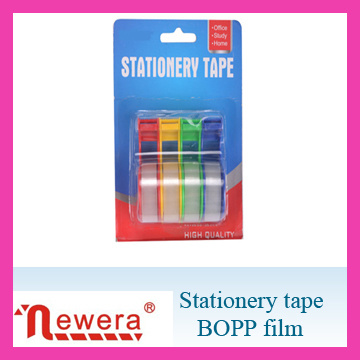 Super Crystal Stationery Tape with Individual Dispenser
