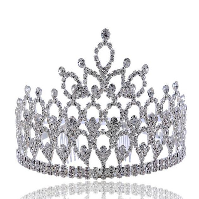 Wedding Bulk Princess Rhinestone Crystal Beauty Crowns & Tiaras