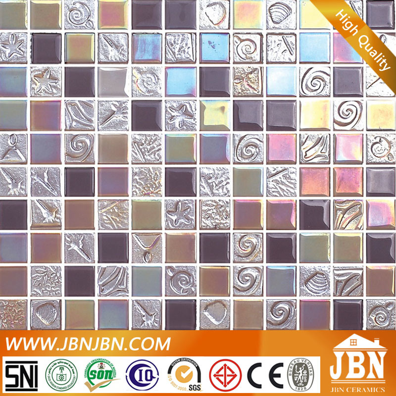 Crystal Glass Wall Decor Mosaic Tiles (G423024)