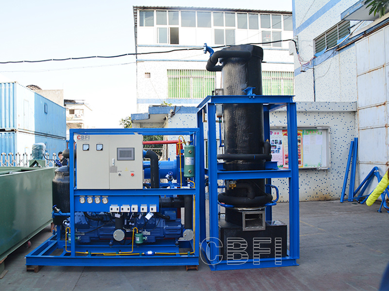 Industrial 10 Tons Tube Ice Machine with PLC Controller