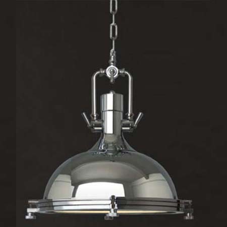 Chrome Hanging Lamp / Pendant Lighting for Dining Room