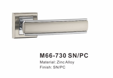 Zinc Alloy Door Handle Lock (M66-730 SN/PC)