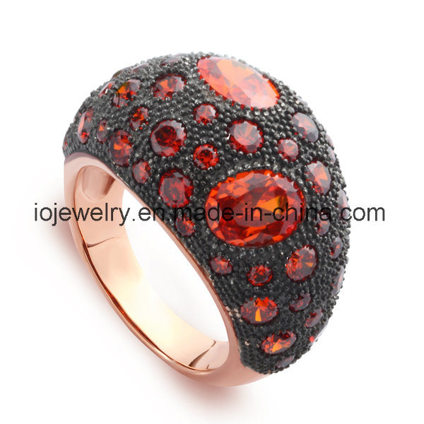 High End Customized Silver Jewelry Ring