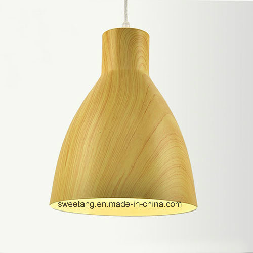 Dinner Room Light Chandelier Pendant Lamp with Wood Color