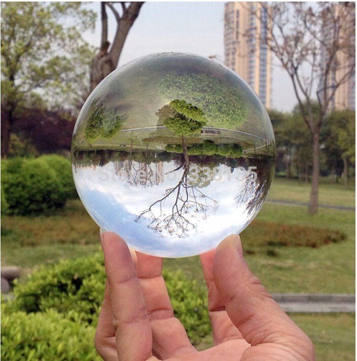 Feng Shui Clear Magic Glass Crystal Ball for Decoration