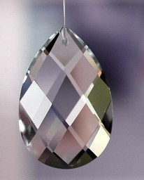 Swedish Cut Almond Crystal Lighting Accessories