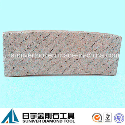 Diamond Aligned Arix Diamond Segment for Cutting Stone