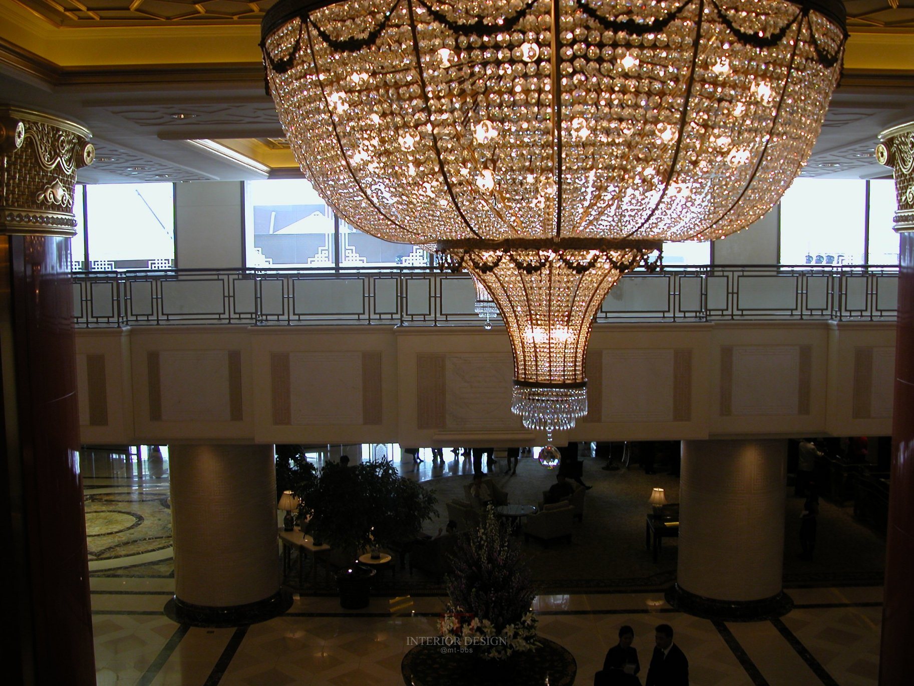 The Custom-Made Decorative Project Lighting for Beijing International Hotel.