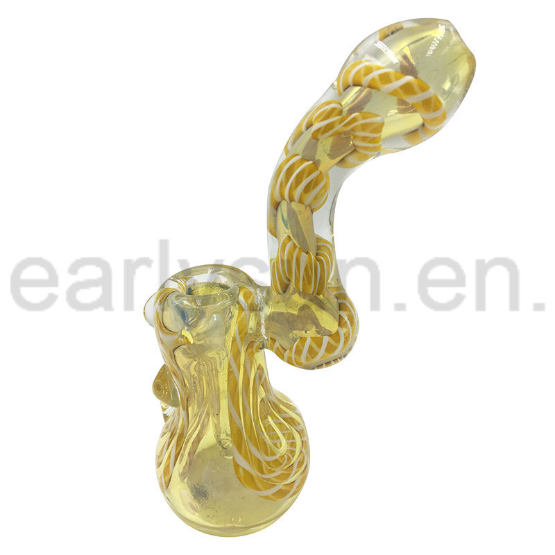 Glass Water Diffused Stand up Bubbler for Smoking (ES-HP-542)