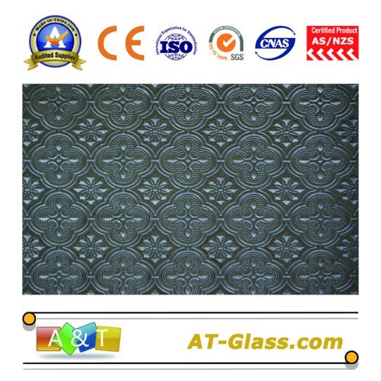 3mm-8mm Flora Patterned Glass Used for Windows