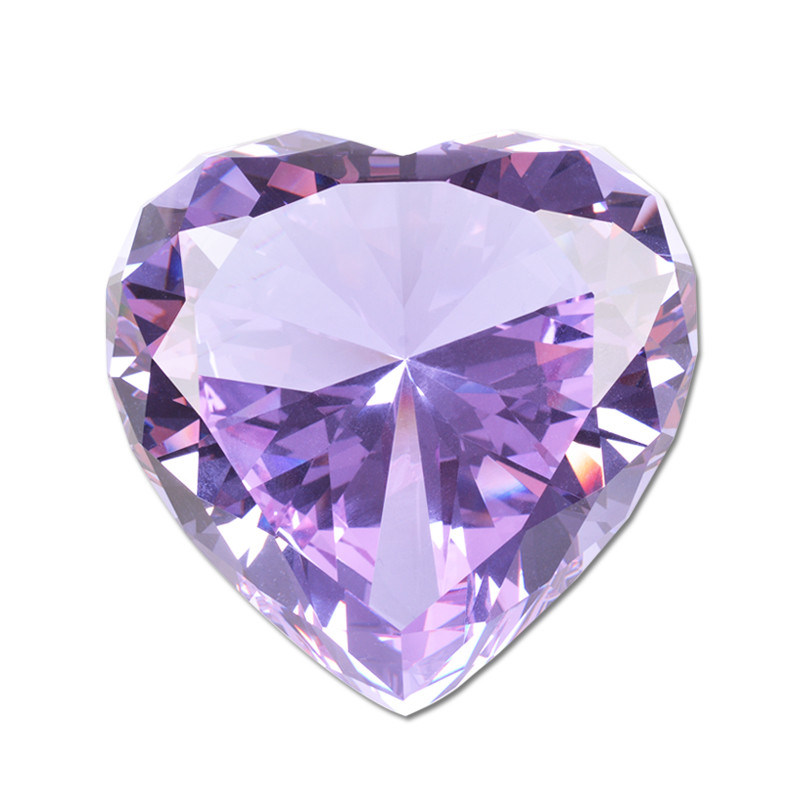Hot Fashion Heart Shape Crystal Diamond for Wedding Souvenir