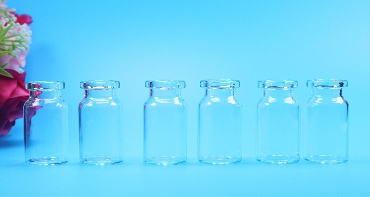 10ml Neutral Clear Glass Vial Made of Scott Glass Tube